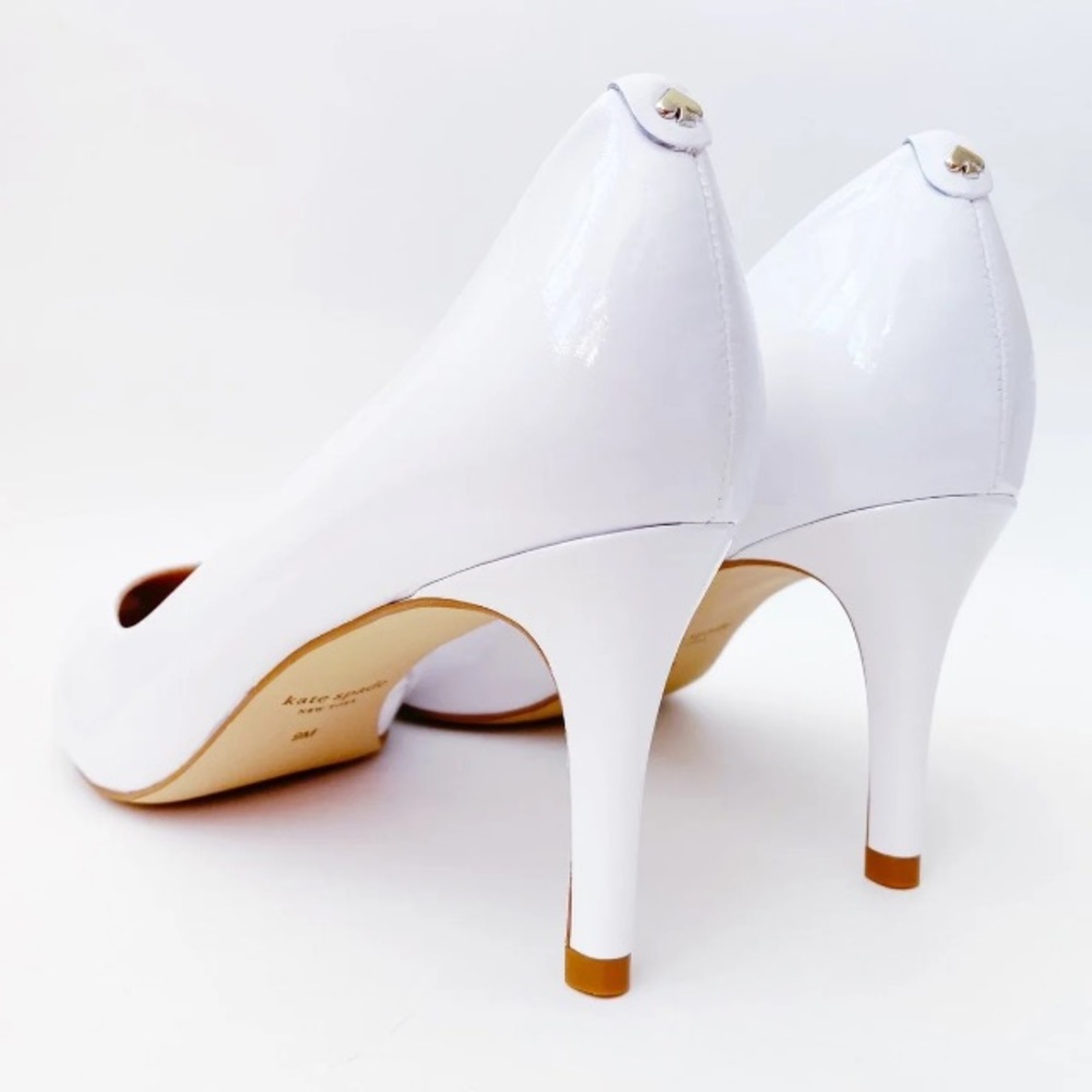 🎉 Flash Sale 🎉 New Kate Spade Vida white pumps - Picture 2 of 8